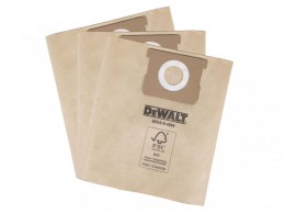 DEWALT Vacuum DXVA19-4204 Dust Bag (3 Pack) £10.45